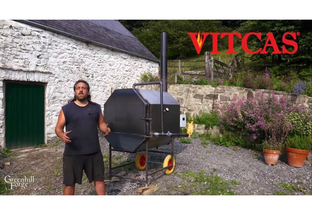 Vitcas materiāli izmantoti YouTube projektā par koksnes gazifikatoru autonomai enerģijas ieguvei