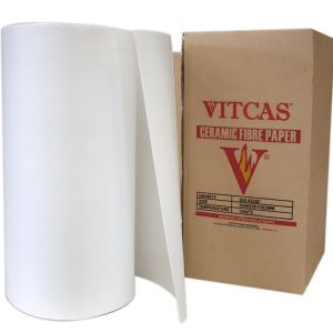 Keramiskās šķiedras papīrs 1260 °C