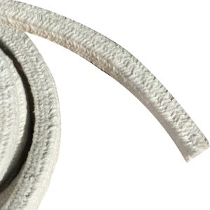 Taisnstūra keramikas šķiedras blīvējuma aukla 40 mm × 20 mm