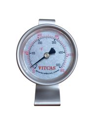Brīvi novietojams krāsns termometrs 0 °C–500 °C