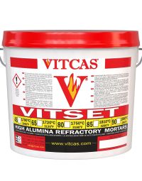 Vitset 80 lietošanai gatava ugunsizturīgā java 1750 °C